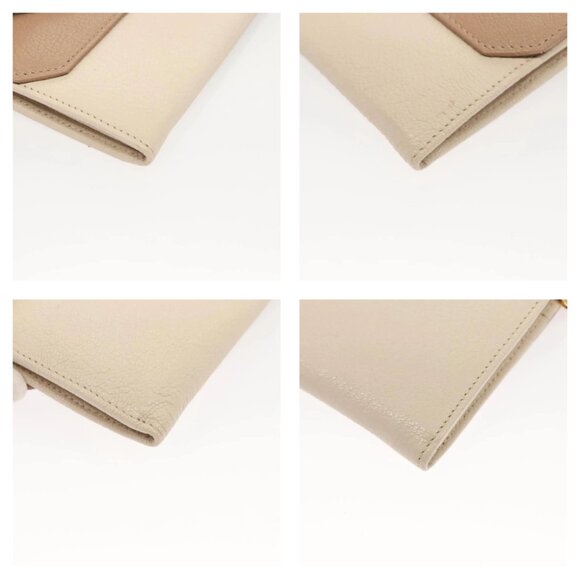 Authentic Miu Miu Chain Wallet Leather Pink Gold bst272-120225 - Picture 12 of 16